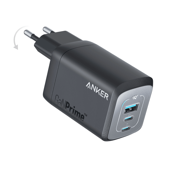 Anker Prime 67W GaN Wandladegerät Test